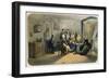 Parisian Evenings, Reading in Concierge-Jean-Baptiste de Champaigne-Framed Giclee Print