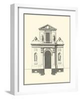 Parisian Facade II-Deneufforge-Framed Art Print