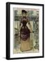 Parisian Fashion, 1878-null-Framed Giclee Print