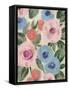 Parisian Floral III Pastel-Silvia Vassileva-Framed Stretched Canvas