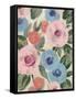 Parisian Floral III Pastel-Silvia Vassileva-Framed Stretched Canvas