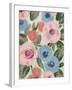 Parisian Floral III Pastel-Silvia Vassileva-Framed Art Print