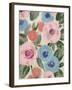 Parisian Floral III Pastel-Silvia Vassileva-Framed Art Print