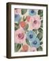 Parisian Floral III Pastel-Silvia Vassileva-Framed Art Print