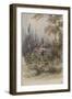 Parisian Fountains-Jean-Marie Amelin-Framed Giclee Print