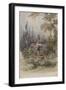 Parisian Fountains-Jean-Marie Amelin-Framed Giclee Print