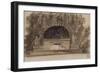 Parisian Fountains-Jean-Marie Amelin-Framed Giclee Print