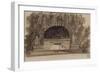 Parisian Fountains-Jean-Marie Amelin-Framed Giclee Print