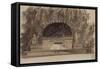 Parisian Fountains-Jean-Marie Amelin-Framed Stretched Canvas