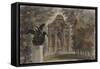 Parisian Fountains-Jean-Marie Amelin-Framed Stretched Canvas