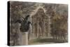 Parisian Fountains-Jean-Marie Amelin-Stretched Canvas