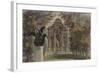 Parisian Fountains-Jean-Marie Amelin-Framed Giclee Print