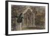 Parisian Fountains-Jean-Marie Amelin-Framed Giclee Print