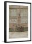 Parisian Fountains-Jean-Marie Amelin-Framed Giclee Print