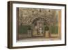 Parisian Fountains-Jean-Marie Amelin-Framed Giclee Print