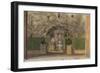 Parisian Fountains-Jean-Marie Amelin-Framed Giclee Print