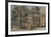 Parisian Fountains-Jean-Marie Amelin-Framed Giclee Print