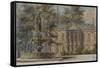 Parisian Fountains-Jean-Marie Amelin-Framed Stretched Canvas