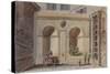 Parisian Fountains-Jean-Marie Amelin-Stretched Canvas