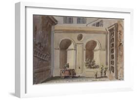 Parisian Fountains-Jean-Marie Amelin-Framed Giclee Print