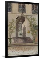 Parisian Fountains-Jean-Marie Amelin-Framed Giclee Print