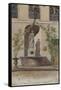 Parisian Fountains-Jean-Marie Amelin-Framed Stretched Canvas