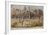 Parisian Fountains-Jean-Marie Amelin-Framed Giclee Print