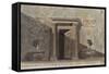 Parisian Fountains-Jean-Marie Amelin-Framed Stretched Canvas