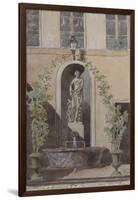 Parisian Fountains-Jean-Marie Amelin-Framed Giclee Print