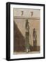 Parisian Fountains-Jean-Marie Amelin-Framed Giclee Print