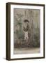 Parisian Fountains-Jean-Marie Amelin-Framed Giclee Print