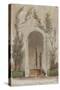 Parisian Fountains-Jean-Marie Amelin-Stretched Canvas