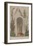 Parisian Fountains-Jean-Marie Amelin-Framed Giclee Print