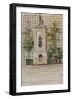 Parisian Fountains-Jean-Marie Amelin-Framed Giclee Print