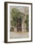 Parisian Fountains-Jean-Marie Amelin-Framed Giclee Print