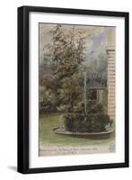 Parisian Fountains-Jean-Marie Amelin-Framed Giclee Print