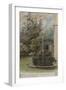 Parisian Fountains-Jean-Marie Amelin-Framed Giclee Print