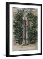 Parisian Fountains-Jean-Marie Amelin-Framed Giclee Print