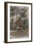 Parisian Fountains-Jean-Marie Amelin-Framed Giclee Print