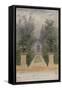 Parisian Fountains-Jean-Marie Amelin-Framed Stretched Canvas