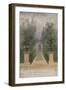 Parisian Fountains-Jean-Marie Amelin-Framed Giclee Print