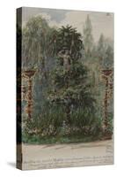 Parisian Fountains-Jean-Marie Amelin-Stretched Canvas