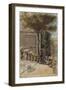 Parisian Fountains-Jean-Marie Amelin-Framed Giclee Print