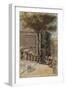 Parisian Fountains-Jean-Marie Amelin-Framed Giclee Print