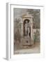 Parisian Fountains-Jean-Marie Amelin-Framed Giclee Print