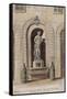 Parisian Fountains-Jean-Marie Amelin-Framed Stretched Canvas