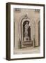 Parisian Fountains-Jean-Marie Amelin-Framed Giclee Print