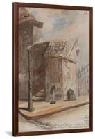 Parisian Fountains-Jean-Marie Amelin-Framed Giclee Print