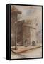 Parisian Fountains-Jean-Marie Amelin-Framed Stretched Canvas