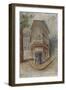 Parisian Fountains-Jean-Marie Amelin-Framed Giclee Print